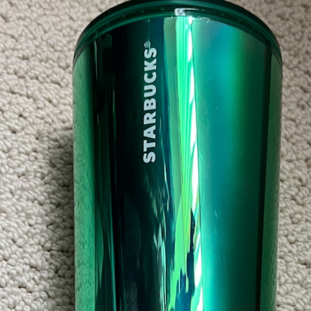 mirror green venti starbucks tumbler summer 22